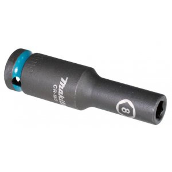 MAKITA E-16405 - KLÍČ NÁSTRČNÝ PRODLOUŽENÝ 1/2", ČTYŘHRAN, IMPACT BLACK, 8MM - NÁSTROJE ČTYŘHRAN 1/2"{% if zbozi.kategorie.adresa_nazvy[0] != zbozi.kategorie.nazev %} - PŘÍSLUŠENSTVÍ MAKITA{% endif %}