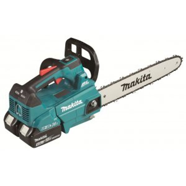 MAKITA DUC306PT2B - AKU ŘETĚZOVÁ PILA 300 MM LI-ION LXT 2X18V/5,0AH - LI-ION 2X18V{% if zbozi.kategorie.adresa_nazvy[0] != zbozi.kategorie.nazev %} - AKUMULÁTOROVÉ STROJE MAKITA{% endif %}