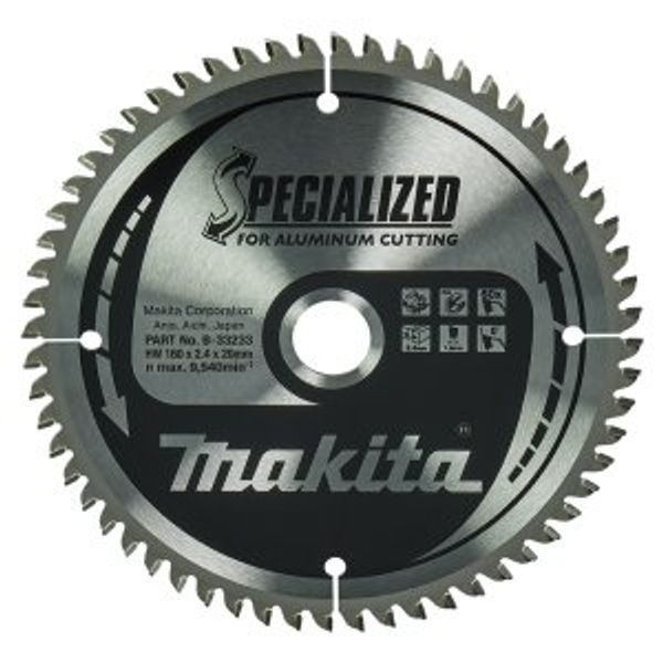 MAKITA B-33233 - KOTOUČ PILOVÝ HLINÍK SPECIALIZED 160X2.4X20MM 60Z = OLD B-09553 - MAKITA NÁHRADNÍ DÍLY{% if zbozi.kategorie.adresa_nazvy[0] != zbozi.kategorie.nazev %} - MAKITA NÁHRADNÍ DÍLY{% endif %}