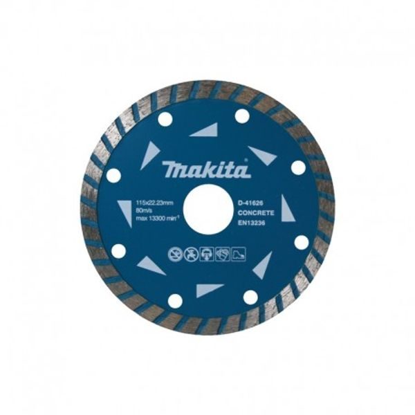 MAKITA D-61167-10 - KOTOUČ ŘEZNÝ DIAMANTOVÝ DIAMAK 125X22.23MM, 10KS STOP - OSTATNÍ PŘÍSLUŠENSTVÍ{% if zbozi.kategorie.adresa_nazvy[0] != zbozi.kategorie.nazev %} - PŘÍSLUŠENSTVÍ MAKITA{% endif %}