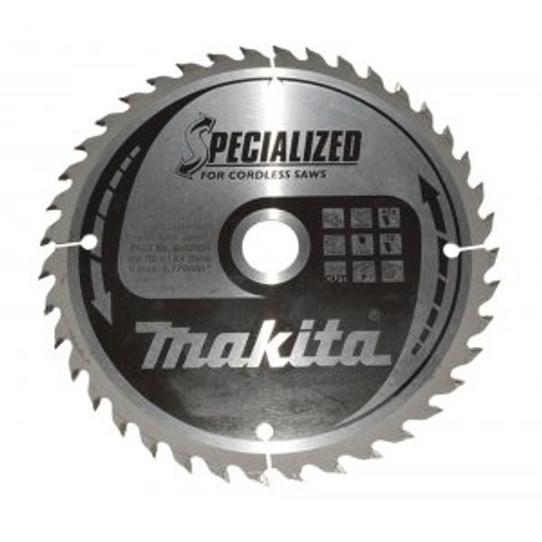 MAKITA B-32954 - KOTOUČ PILOVÝ DŘEVO SPECIALIZED 165X1.6X20MM 40Z PRO AKU PILY = OLD B-09232 - PILOVÉ KOTOUČE{% if zbozi.kategorie.adresa_nazvy[0] != zbozi.kategorie.nazev %} - PŘÍSLUŠENSTVÍ MAKITA{% endif %}