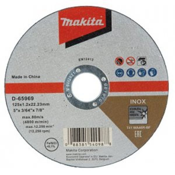 MAKITA D-65969-12 - KOTOUČ ŘEZNÝ NEREZ 125X1.0X22.23MM, 12KS - MAKITA NÁHRADNÍ DÍLY{% if zbozi.kategorie.adresa_nazvy[0] != zbozi.kategorie.nazev %} - MAKITA NÁHRADNÍ DÍLY{% endif %}
