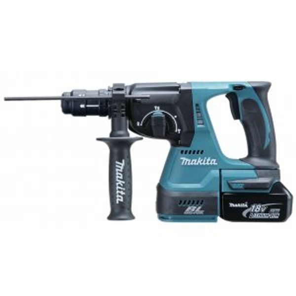 MAKITA DHR243RTJ - AKU KOMBINOVANÉ KLADIVO LI-ION LXT 18V/5,0AH,MAKPAC - LI-ION 18V{% if zbozi.kategorie.adresa_nazvy[0] != zbozi.kategorie.nazev %} - AKUMULÁTOROVÉ STROJE MAKITA{% endif %}