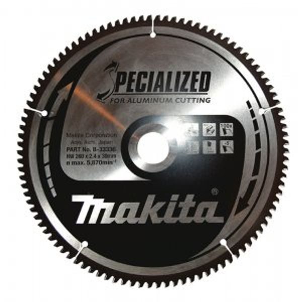 MAKITA B-33336 - KOTOUČ PILOVÝ HLINÍK SPECIALIZED 260X2.4X30MM 100Z = OLD B-09662 - MAKITA NÁHRADNÍ DÍLY{% if zbozi.kategorie.adresa_nazvy[0] != zbozi.kategorie.nazev %} - MAKITA NÁHRADNÍ DÍLY{% endif %}