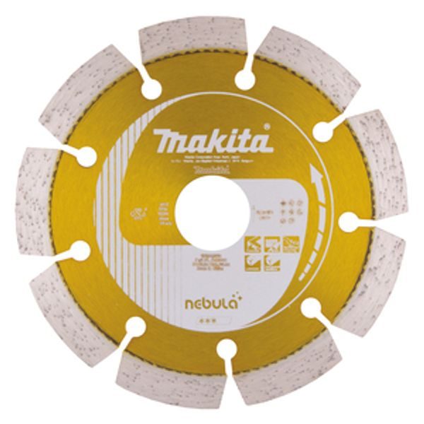 MAKITA B-53986 - KOTOUČ ŘEZNÝ DIAMANTOVÝ NEBULA 115X22.23MM = OLD P-34665 - OSTATNÍ PŘÍSLUŠENSTVÍ{% if zbozi.kategorie.adresa_nazvy[0] != zbozi.kategorie.nazev %} - PŘÍSLUŠENSTVÍ MAKITA{% endif %}