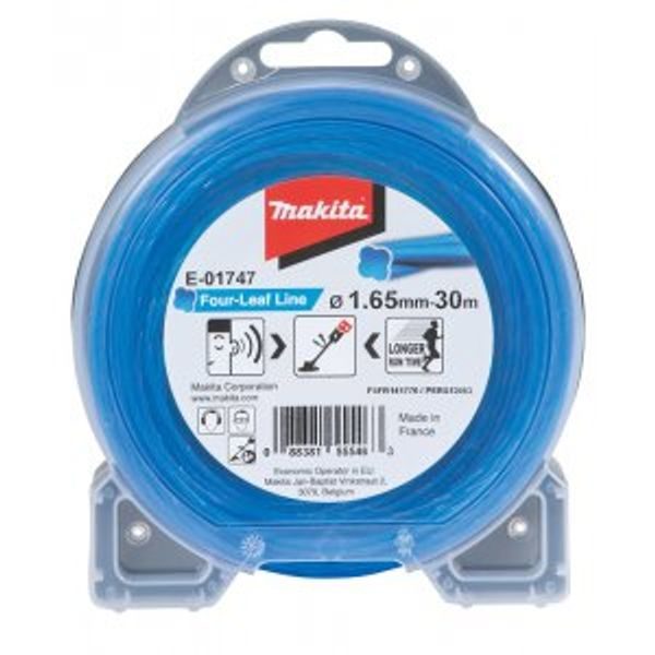 MAKITA E-01747 - STRUNA NYLONOVÁ 1,65MM, MODRÁ, 30M, SPECIÁLNÍ PRO AKU STROJE - PŘÍSLUŠENSTVÍ DOLMAR{% if zbozi.kategorie.adresa_nazvy[0] != zbozi.kategorie.nazev %} - PŘÍSLUŠENSTVÍ MAKITA{% endif %}