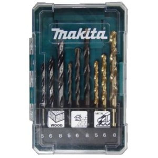 MAKITA D-71962 - SADA VRTÁKŮ S VÁLCOVOU STOPKOU DO KOVU/DŘEVA/ZDIVA 9 KS V PLASTOVÉ KRABIČCE - MAKITA NÁHRADNÍ DÍLY{% if zbozi.kategorie.adresa_nazvy[0] != zbozi.kategorie.nazev %} - MAKITA NÁHRADNÍ DÍLY{% endif %}
