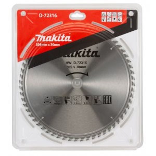 MAKITA D-72316 - KOTOUČ PILOVÝ DŘEVO 305X2.8X30MM 60Z NEW D-81854 - MAKITA NÁHRADNÍ DÍLY{% if zbozi.kategorie.adresa_nazvy[0] != zbozi.kategorie.nazev %} - MAKITA NÁHRADNÍ DÍLY{% endif %}