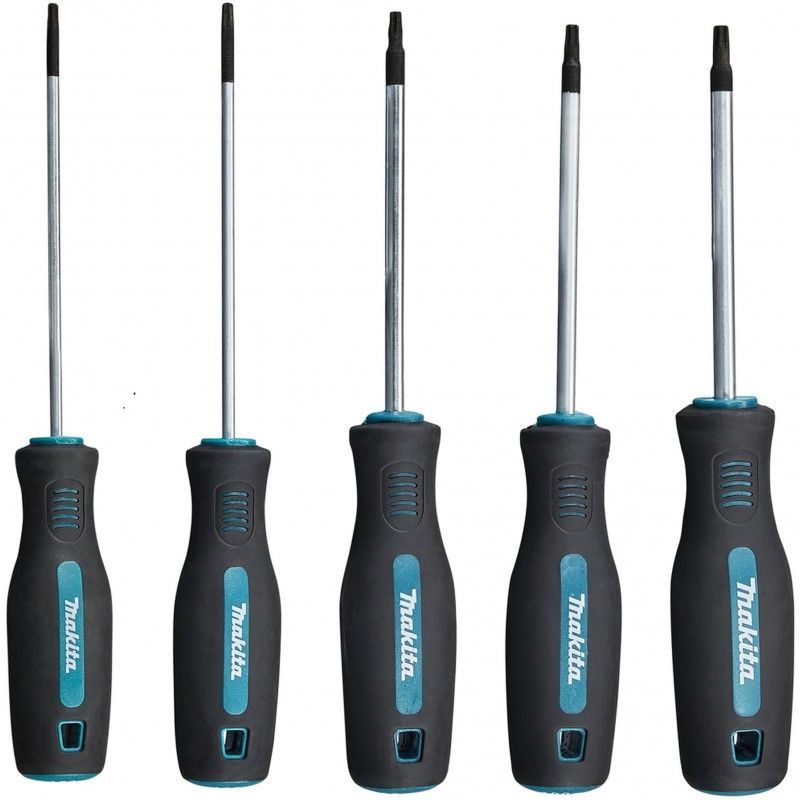 MAKITA E-13530 - SADA ŠROUBOVÁKŮ 5 KS (T10-T30)=OLD E-10534 - MAKITA NÁHRADNÍ DÍLY