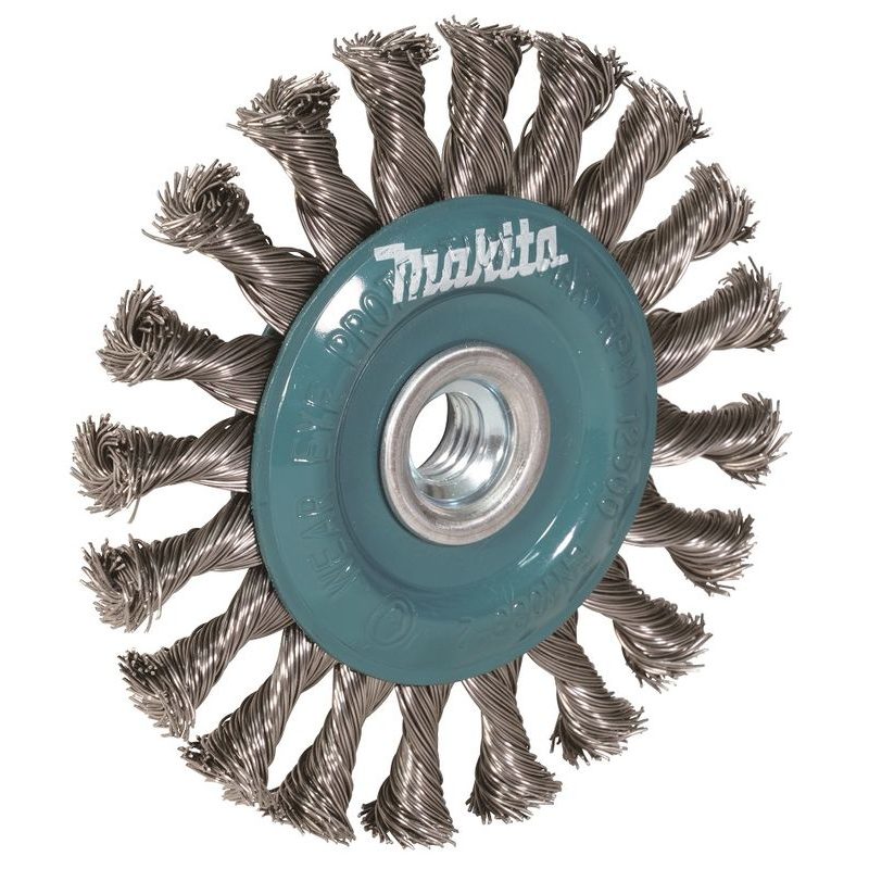 MAKITA D-77534 - KARTÁČ KOTOUČOVÝ 115MM, DRÁT NEREZOVÝ SPLÉTANÝ 0,5MM - MAKITA NÁHRADNÍ DÍLY