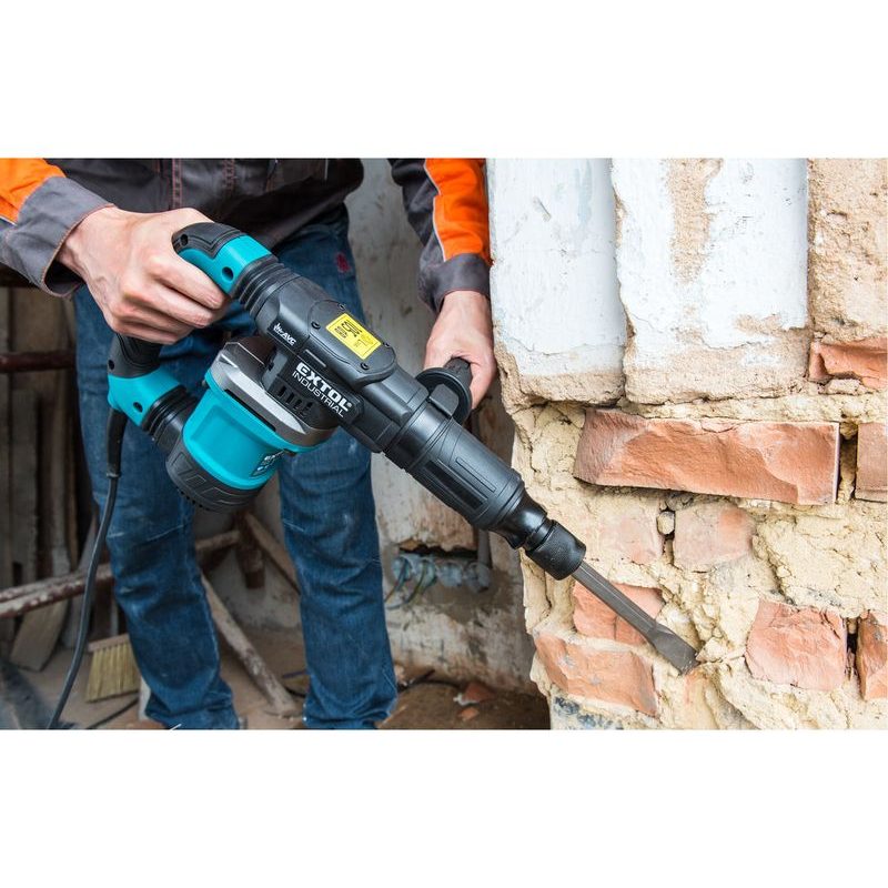 EXTOL INDUSTRIAL KLADIVO SEKACÍ, ANTIVIBRAČNÍ SYSTÉM, HEX 17, 14J, 8790300 - KLADIVA SEKACÍ A BOURACÍ MAKITA - KLADIVA MAKITA