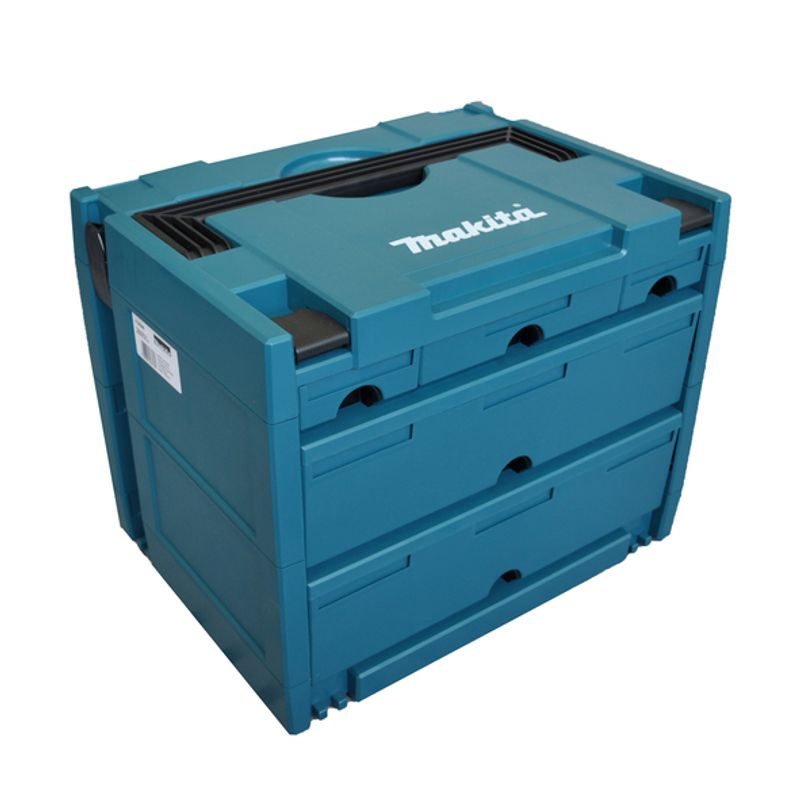 MAKITA P-84349 - MAKPAC S PŘIHRÁDKAMI - ŘADA PO TŘECH, 2 ŘADY PO JEDNÉ PŘIHRÁDCE STOP - MAKITA NÁHRADNÍ DÍLY