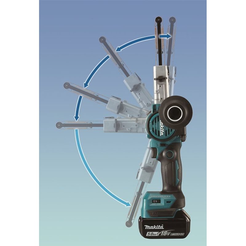 MAKITA DBS180Z - AKU PÁSOVÝ PILNÍK 533X9MM, LI-ION LXT 18V, BEZ AKU Z - LI-ION 18V - AKUMULÁTOROVÉ STROJE MAKITA