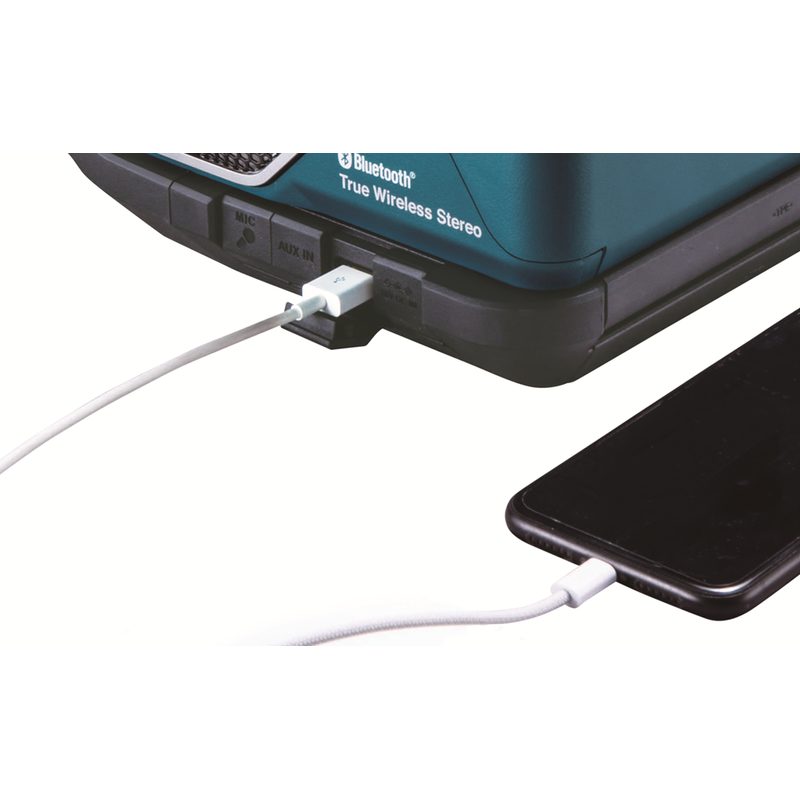 MAKITA MR014GZ - AKU REPRODUKTOR BLUETOOTH LI-ION LXT, XGT,14,4V-40V Z - AKU STAVEBNÍ RÁDIA MAKITA - AKUMULÁTOROVÉ STROJE MAKITA