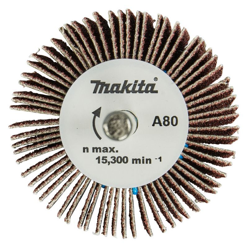 MAKITA D-75231 - KOTOUČ STOPKOVÝ LAMELOVÝ 50X30X6MM A80 OXID HLINITÝ - MAKITA NÁHRADNÍ DÍLY