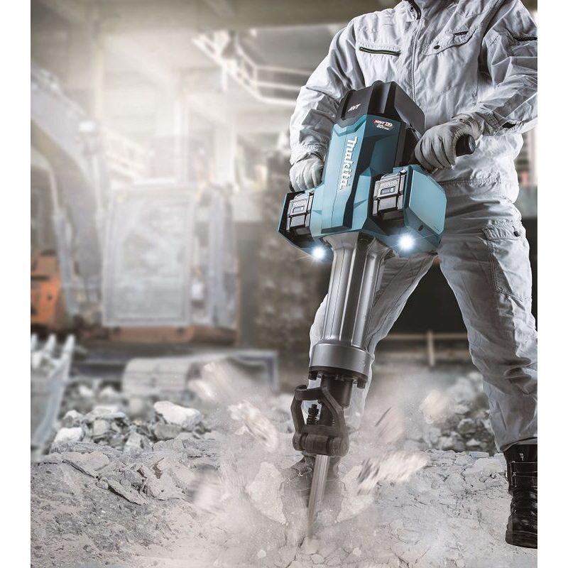 MAKITA HM004GZ01 - AKU BOURACÍ KLADIVO ŠESTIHRAN 28,6 MM LI-ION XGT 2X40V, KUFR,BEZ AKU Z - MAKITA XGT 40V