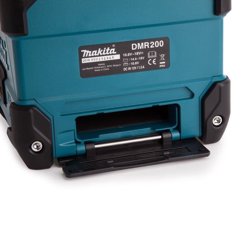 MAKITA DMR200 - AKU PŘEHRÁVAČ S BLUETOOTH, LI-ION CXT 10,8/12V,LXT14,4/18V Z - AKU STAVEBNÍ RÁDIA MAKITA - AKUMULÁTOROVÉ STROJE MAKITA
