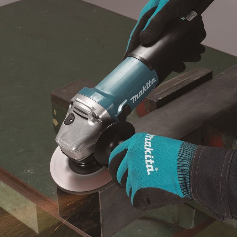 MAKITA GA5100 - ÚHLOVÁ BRUSKA S REGULACÍ 125MM,ELEKTRONIKA,850W - PRŮMĚR 125 MM - BRUSKY MAKITA