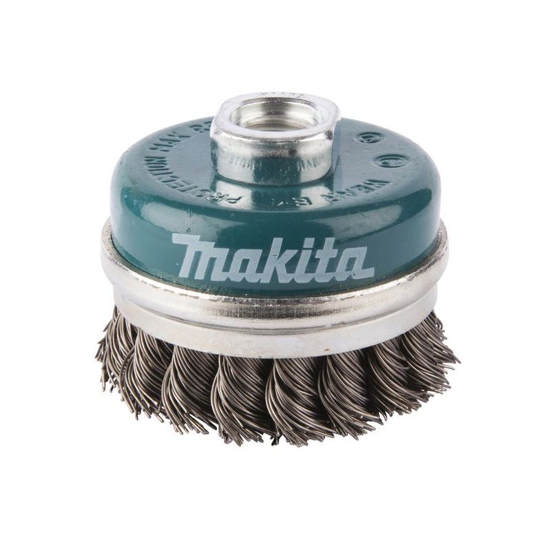 MAKITA D-24153 - MISKOVITÝ KARTÁČ Z OCELOVÉHO DRÁTU,SPLÉTANÝ DRÁT 0,5MM,60MM - MAKITA NÁHRADNÍ DÍLY