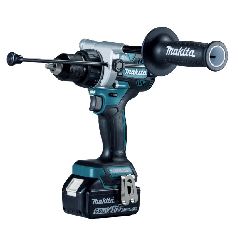 MAKITA DHP492RTJ - AKU BEZUHLÍKOVÝ PŘÍKLEPOVÝ ŠROUBOVÁK LI-ION LXT 18V 5,0 AH,MAKPAC - LI-ION 18V - AKUMULÁTOROVÉ STROJE MAKITA
