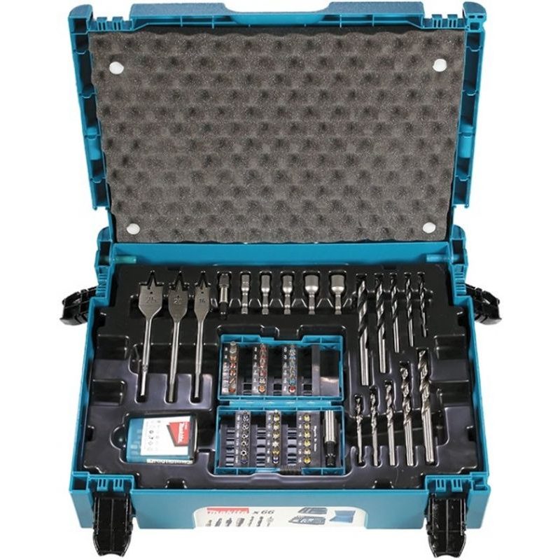 MAKITA B-43044 - SADA VRTÁKŮ A BITŮ 66 KS V MAKPACU - SADY VRTÁKŮ - PŘÍSLUŠENSTVÍ MAKITA