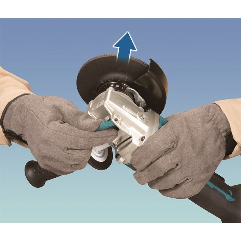 MAKITA DGA519Z - AKU ÚHLOVÁ BRUSKA S REGULACÍ A X-LOCK 125MM LI-ION LXT 18V, BEZ AKU Z - AKU ÚHLOVÉ BRUSKY MAKITA - AKUMULÁTOROVÉ STROJE MAKITA