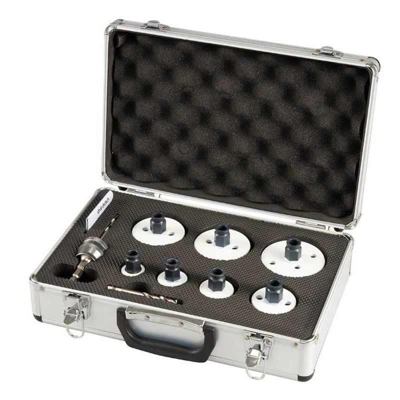 MAKITA E-12304 - SADA DĚROVEK BIM EZYCHANGE 2, 7 KS V HLINÍKOVÉM KUFRU - VRTÁNÍ - PŘÍSLUŠENSTVÍ MAKITA