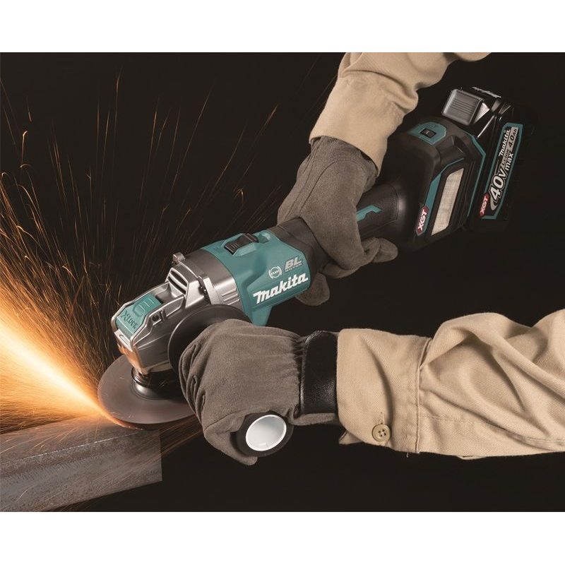 MAKITA GA041GZ - AKU ÚHLOVÁ BRUSKA S REGULACÍ A X-LOCK 125MM LI-ION XGT 40V, BEZ AKU Z - MAKITA XGT 40V