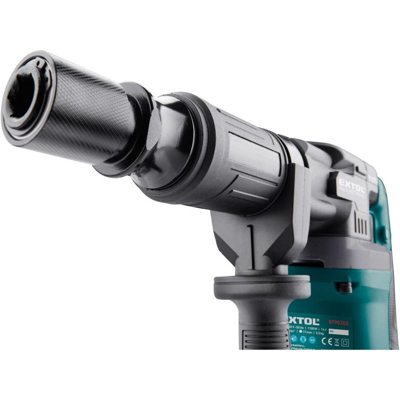 EXTOL INDUSTRIAL KLADIVO SEKACÍ, ANTIVIBRAČNÍ SYSTÉM, HEX 17, 14J, 8790300 - KLADIVA SEKACÍ A BOURACÍ MAKITA - KLADIVA MAKITA