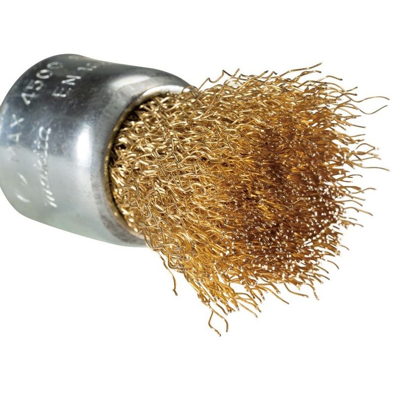 MAKITA D-73732 - ŠTĚTCOVÝ KARTÁČ POTAŽENÝ MOSAZÍ PR. 28 MM - MAKITA NÁHRADNÍ DÍLY