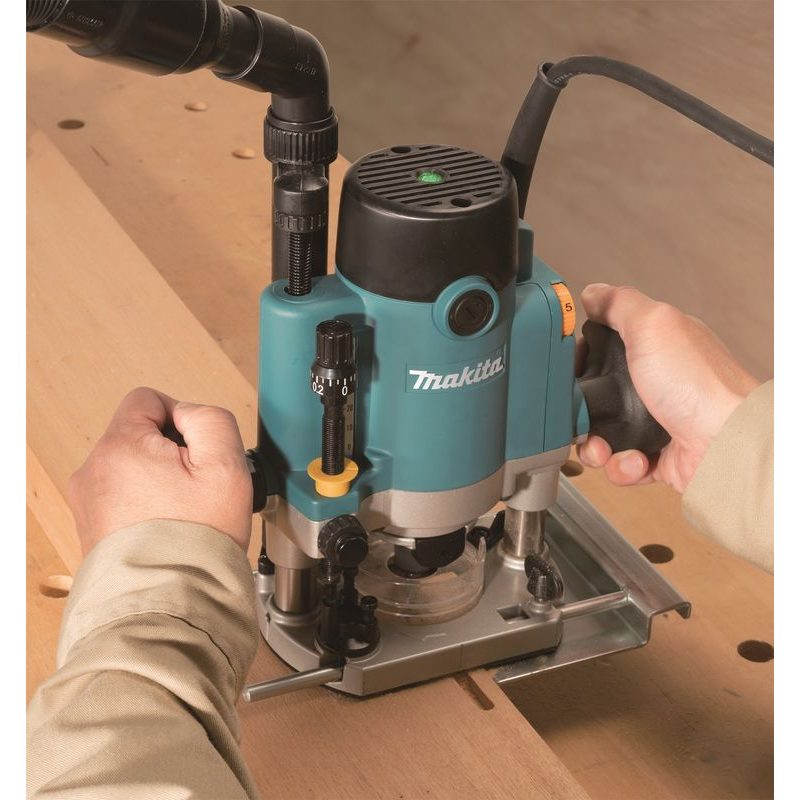 MAKITA RP1111CJ - VRCHNÍ FRÉZKA S REGULACÍ 1100W,MAKPAC - FRÉZKY MAKITA