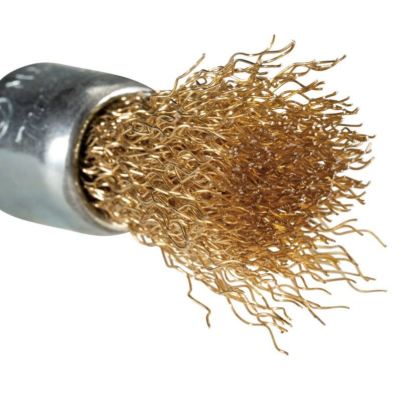 MAKITA D-73710 - ŠTĚTCOVÝ KARTÁČ POTAŽENÝ MOSAZÍ PR. 19 MM - MAKITA NÁHRADNÍ DÍLY