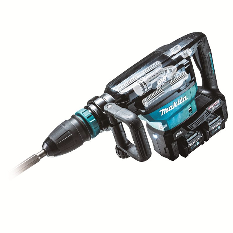 MAKITA HM002GZ03 - AKU BOURACÍ KLADIVO SDSMAX S AWS LI-ION XGT 2X40V, KUFR,BEZ AKU Z - MAKITA XGT 40V