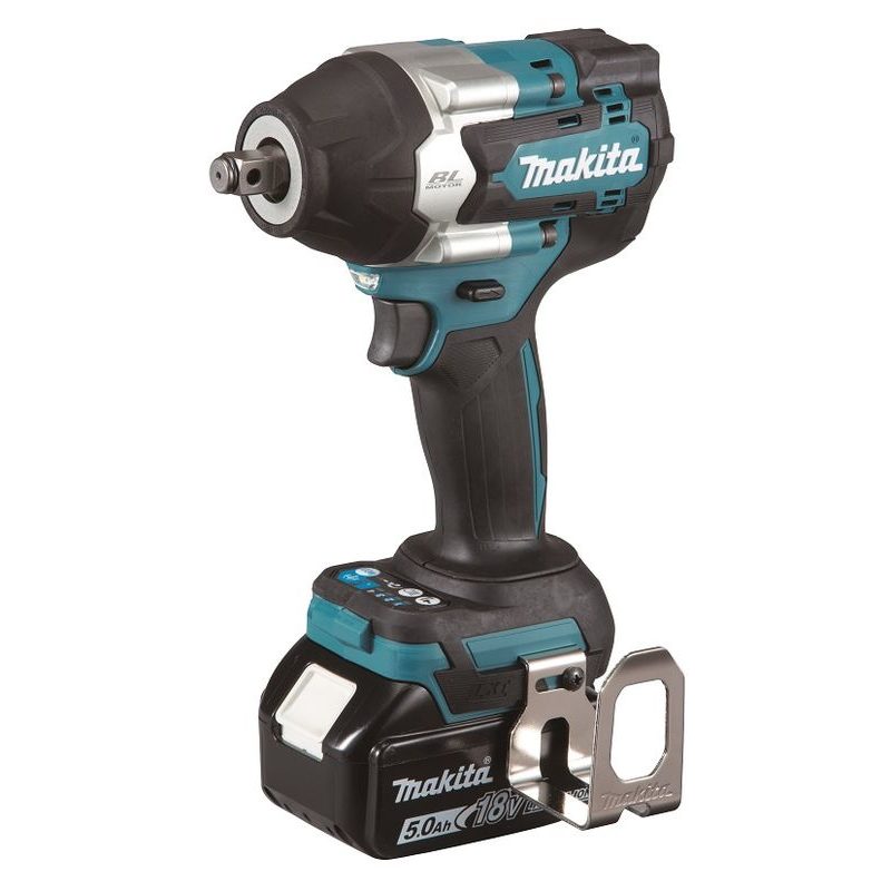 MAKITA DTW700RTJ - AKU RÁZOVÝ UTAHOVÁK 1/2" LI-ION LXT 18V/5,0AH - LI-ION 18V - AKUMULÁTOROVÉ STROJE MAKITA