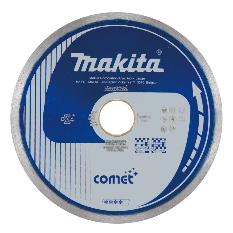 MAKITA B-13091 - KOTOUČ ŘEZNÝ DIAMANTOVÝ COMET 125X22.23MM - MAKITA NÁHRADNÍ DÍLY
