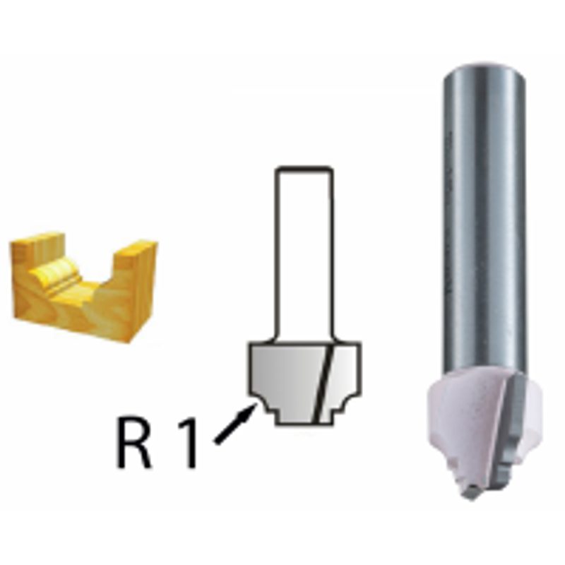 MAKITA D-48256 - PROFILOVÁ FRÉZA STOPKA 8 MM,19X11X43,1 MM STOP - MAKITA NÁHRADNÍ DÍLY