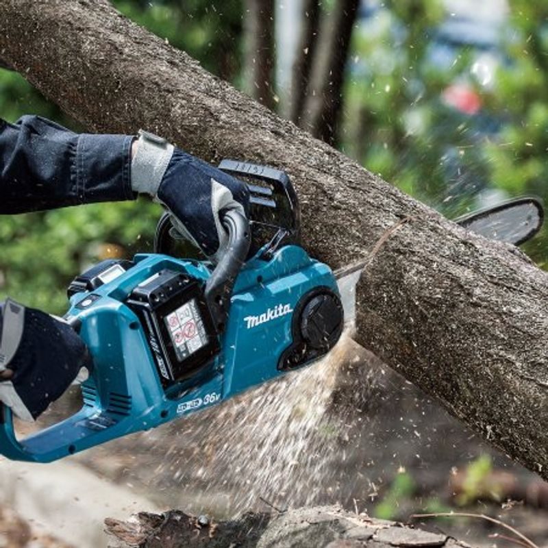 MAKITA DUC353Z - AKU ŘETĚZOVÁ PILA 350 MM LI-ION LXT 2X18V,BEZ AKU Z - LI-ION 2X18V - AKUMULÁTOROVÉ STROJE MAKITA