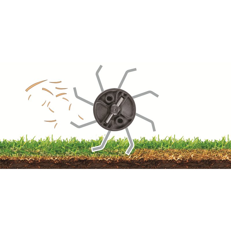 MAKITA UV001GZ - AKU VERTIKUTÁTOR 38CM LI-ION XGT 40V,BEZ AKU Z - MAKITA XGT 40V