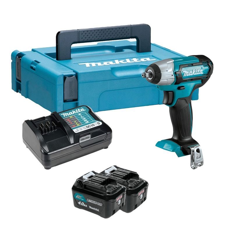 MAKITA TW140DSMJ - AKU RÁZOVÝ UTAHOVÁK LI-ION CXT 12V/4,0AH - LI-ION 10,8V-12V (CXT) - AKUMULÁTOROVÉ STROJE MAKITA