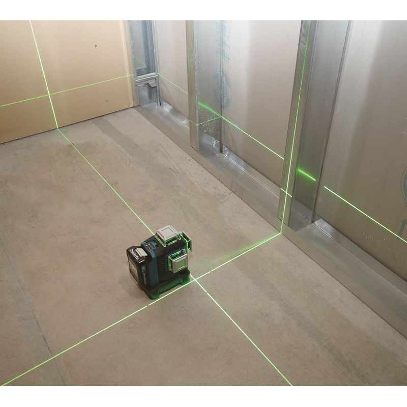 MAKITA SK700GD - AKU ČÁROVÝ LASER, ZELENÝ, LI-ION CXT 10,8/12V, BEZ AKU Z - LASERY MAKITA - LASEROVÁ TECHNIKA MAKITA