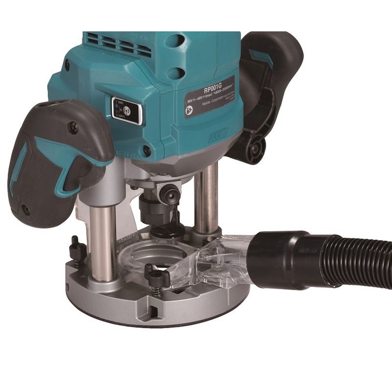 MAKITA RP001GM201 - AKU VRCHNÍ FRÉZKA S REGULACÍ LI-ION XGT 40V/4,0AH,MAKPAC - AKU FRÉZKY MAKITA - AKUMULÁTOROVÉ STROJE MAKITA