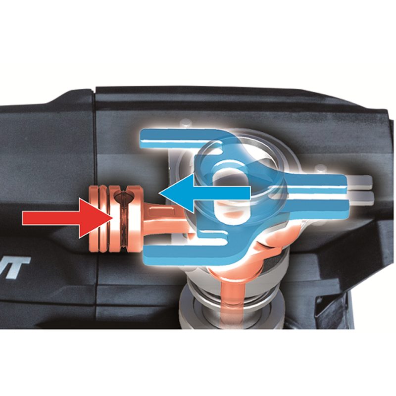 MAKITA HR008GM203 - AKU KLADIVO S AWS LI-ION XGT 40V/4,0AH,KUFR - MAKITA XGT 40V