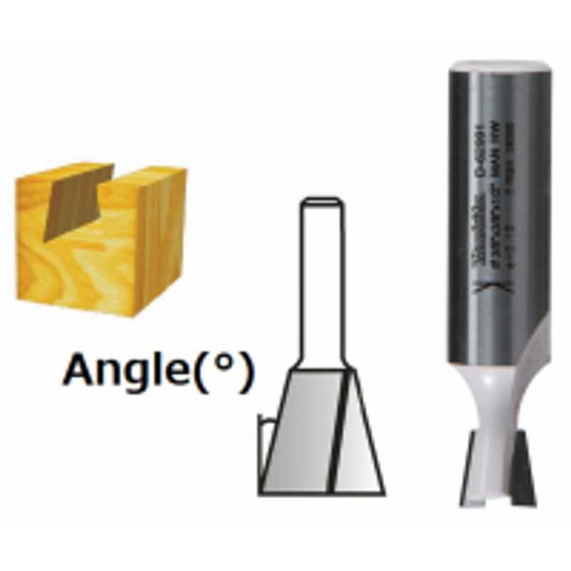 MAKITA D-48066 - FRÉZA PRO RYBINOVÝ SPOJ STOPKA 8 MM,9,5X9,5X40 MM STOP - MAKITA NÁHRADNÍ DÍLY