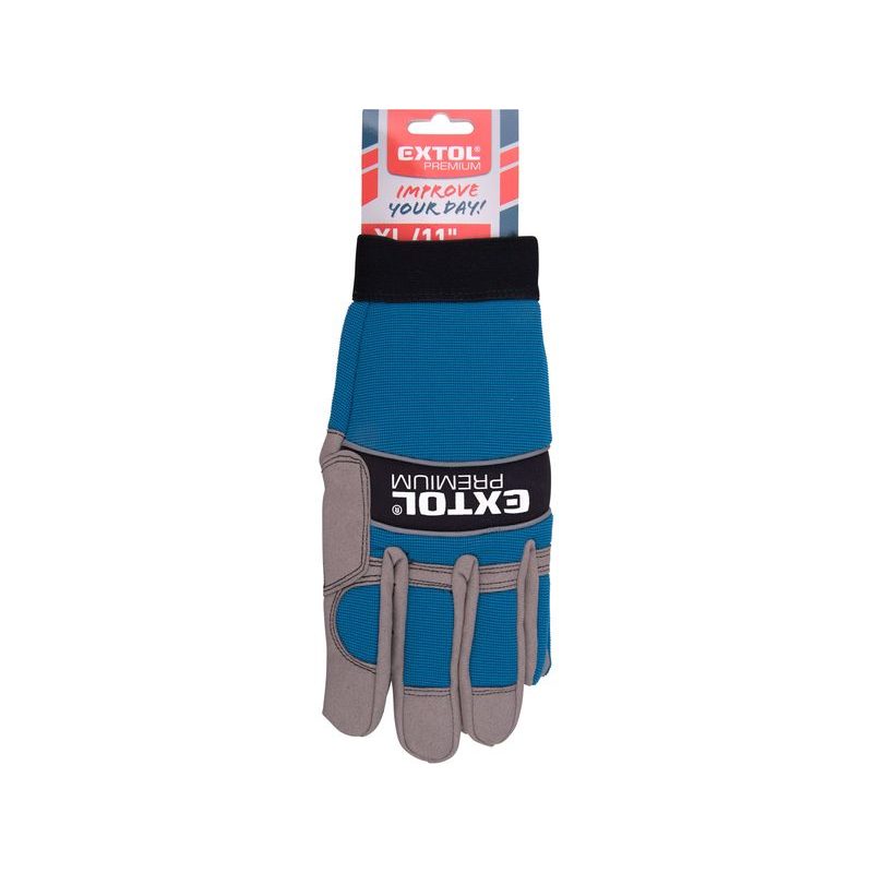 EXTOL PREMIUM RUKAVICE POLSTROVANÉ, VELIKOST XL/11", 8856603 - RUKAVICE PRACOVNÍ RŮZNÉ - PŘÍSLUŠENSTVÍ MAKITA