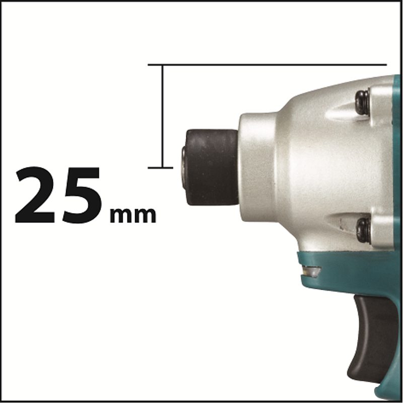 MAKITA TD112DMZ - AKU BEZUHLÍKOVÝ RÁZOVÝ ŠROUBOVÁK LI-ION CXT 12V,BEZ AKU Z - LI-ION 10,8V-12V (CXT) - AKUMULÁTOROVÉ STROJE MAKITA
