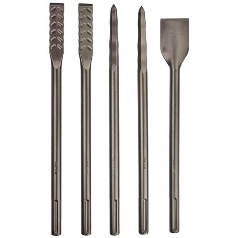 MAKITA E-20236 - SADA SAMOOSTŘÍCÍCH SEKÁČŮ SDS-MAX 5 KS V PLASTOVÉM POUZDŘE - MAKITA NÁHRADNÍ DÍLY