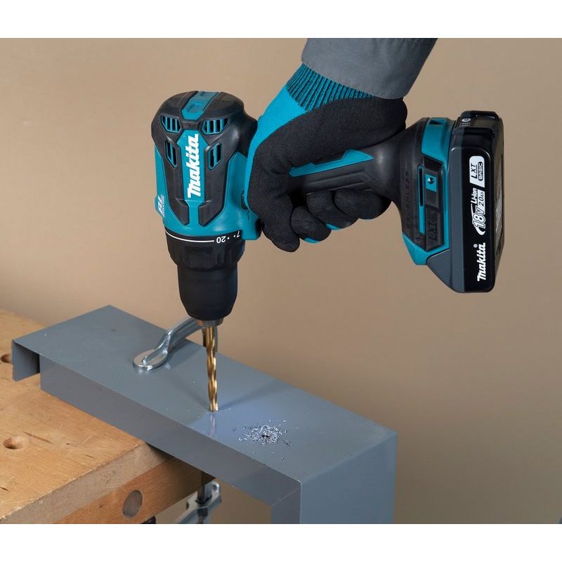 MAKITA DDF490WVE - AKU BEZUHLÍKOVÝ ŠROUBOVÁK LI-ION LXTB 18V/2,0 AH - LI-ION 18V - AKUMULÁTOROVÉ STROJE MAKITA