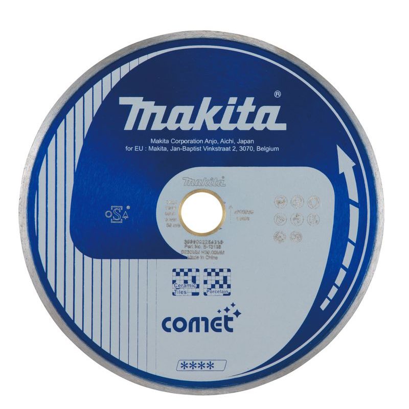 MAKITA B-13138 - KOTOUČ ŘEZNÝ DIAMANTOVÝ COMET 230X22.23MM - MAKITA NÁHRADNÍ DÍLY