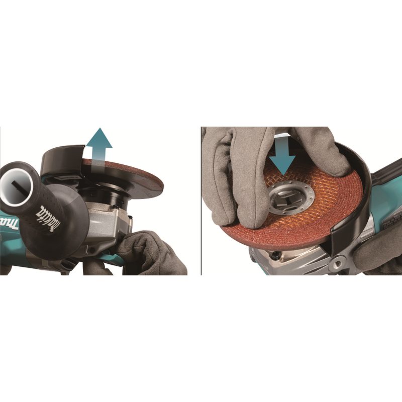 MAKITA GA044GZ - AKU ÚHLOVÁ BRUSKA S REGULACÍ A X-LOCK 125MM LI-ION XGT 40V, BEZ AKU Z - AKU ÚHLOVÉ VRTAČKY MAKITA - AKUMULÁTOROVÉ STROJE MAKITA