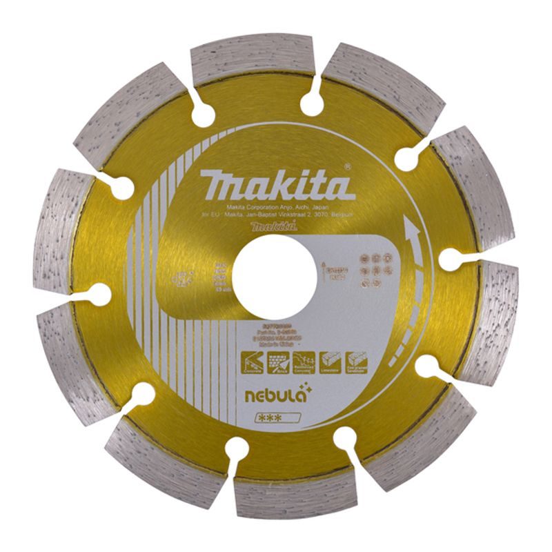 MAKITA B-53992 - KOTOUČ ŘEZNÝ DIAMANTOVÝ NEBULA 125X22.23MM - KOTOUČE NA BETON - PŘÍSLUŠENSTVÍ MAKITA